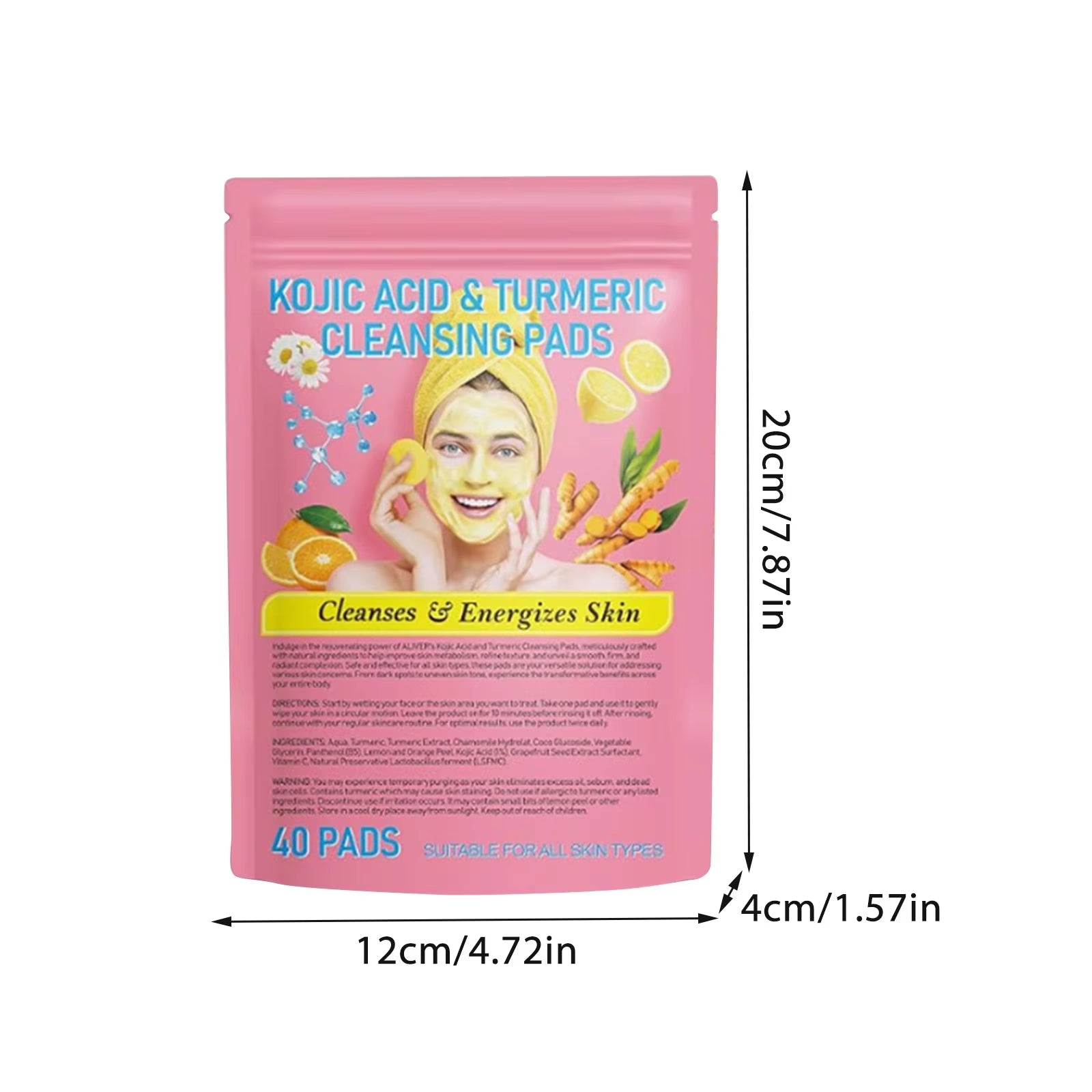 Zenalen Turmeric Cleansing Pads