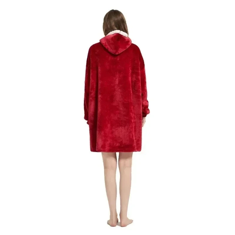 Zenalen Winter  Blanket Hoodies 