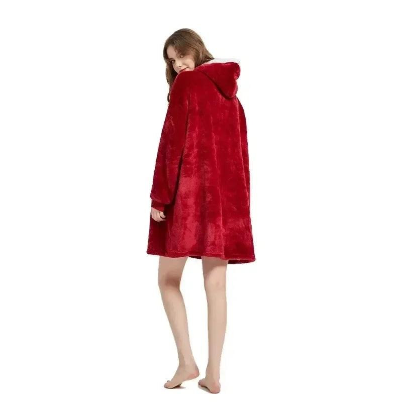 Zenalen Winter  Blanket Hoodies 