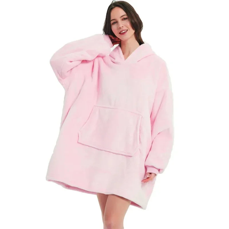 Zenalen Winter  Blanket Hoodies 